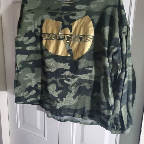 Moda long sleeve size large WU TANG Green shirt very sexy - Picture 4 of 5